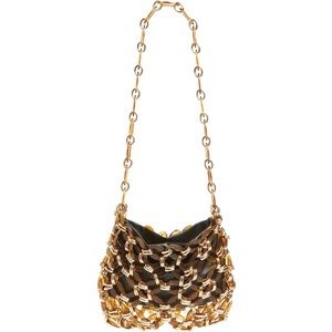 Topshop BNWOT Tortoiseshell Gold Chain Purse